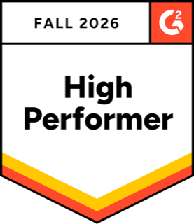 G2 High Performer, Fall 2026