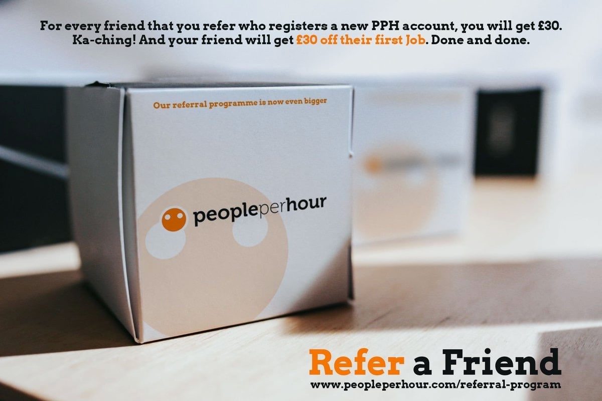 Referral marketing on delivered packages