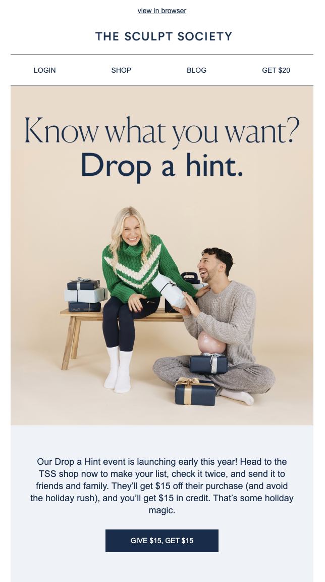 Referral program examples