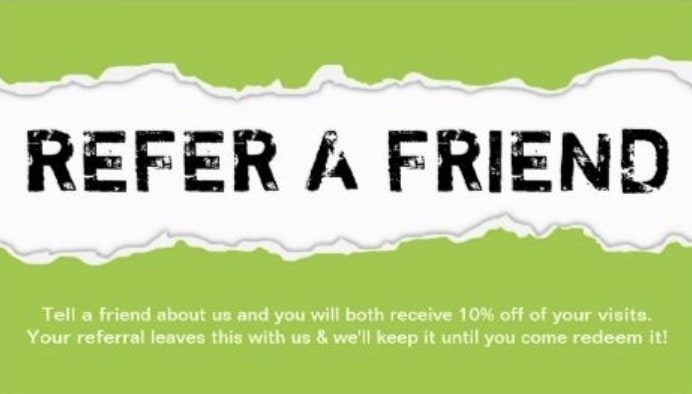 Referral Card Idea