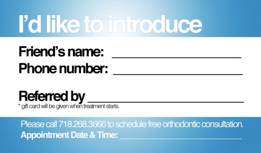 Referral Card Idea