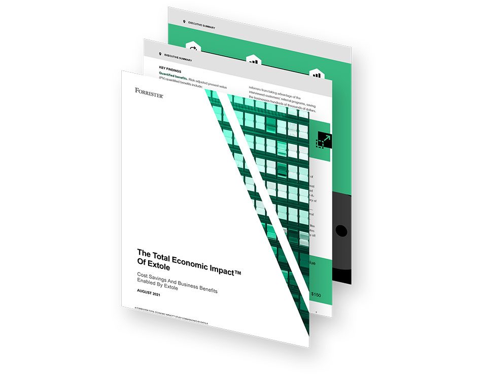 Report page image thumbnails with green accents