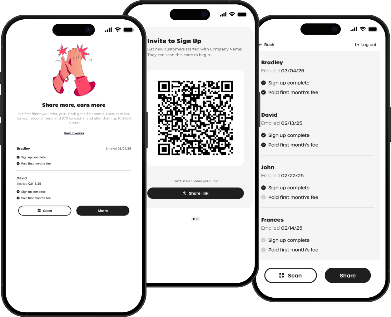 The Go Extole mobile app empowers Telecom and ISP field teams with tools to capture referrals on the go.