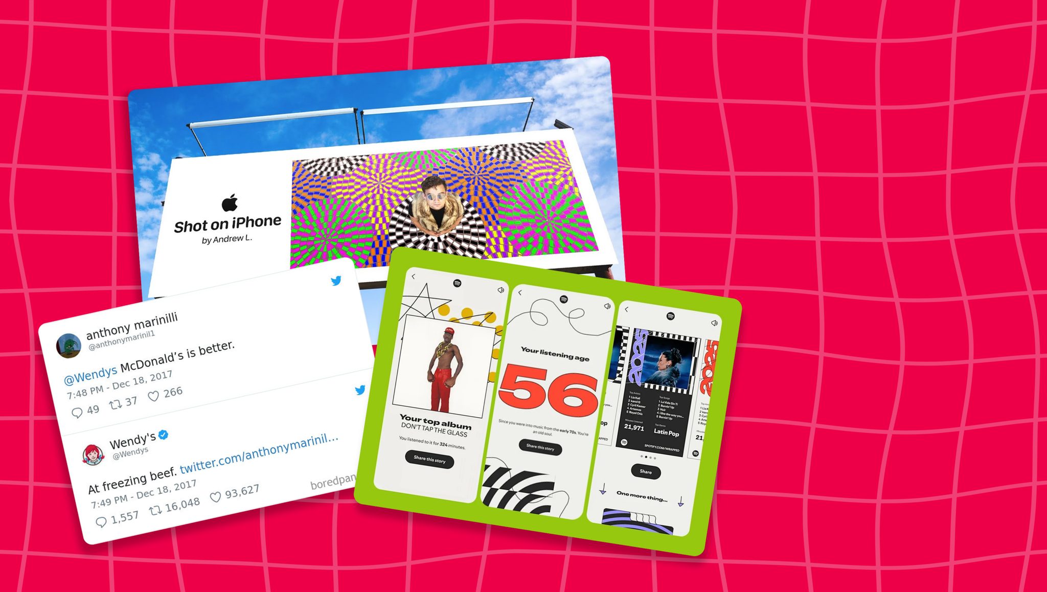 Social marketing campaign examples with screenshots