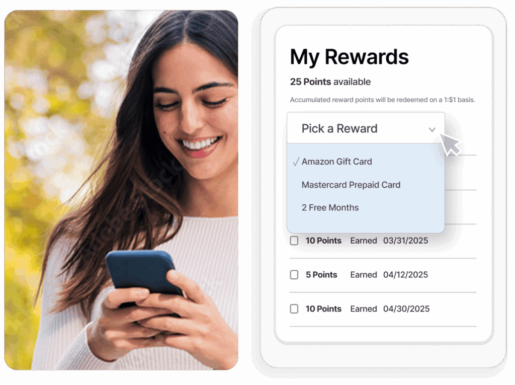 Reward Bank for a Shopify program